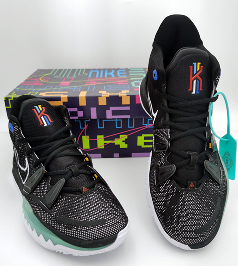 Nike Kyrie 7 Black White Red Shoes